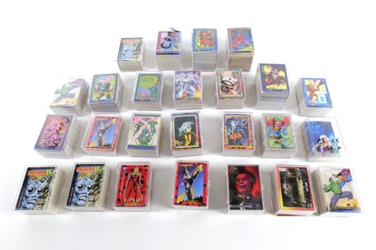 Lot of DC Comics Trading Cards