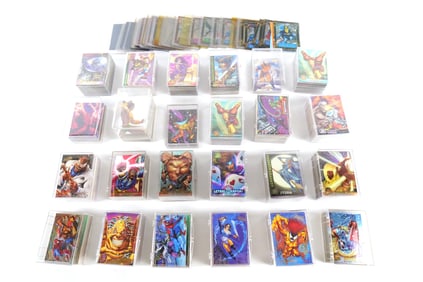 Lot of Marvel Trading Cards