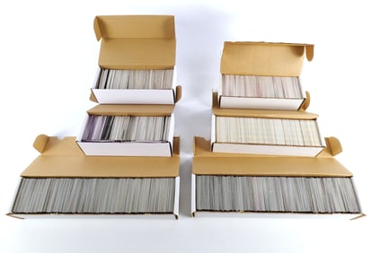 Lot of Marvel and DC Trading Cards