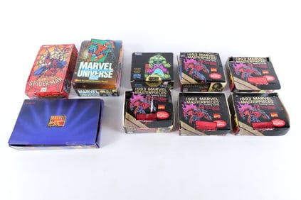 Lot of Loose Marvel Trading Cards