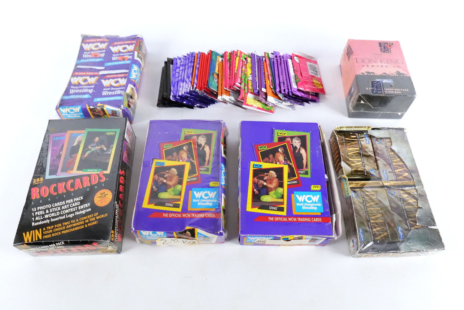 Lot of Sealed Trading Cards (1 of 11)
