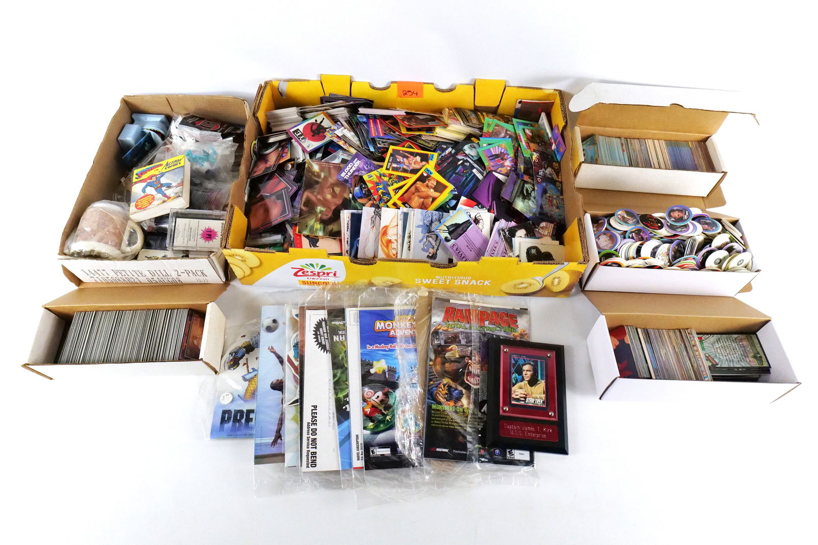 HUGE lot of Trading Cards, Collectibles, and Pogs (1 of 8)