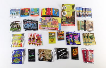 Group Lot of Sealed Movie Related Trading Card Packs
