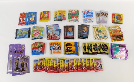 Lot of TV Related Sealed Trading Cards