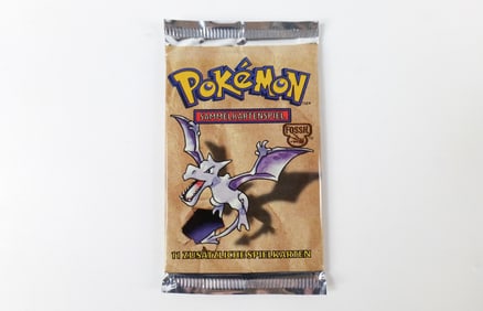 Pokémon 1st Edition Trading Card Game Fossil Booster Pack
