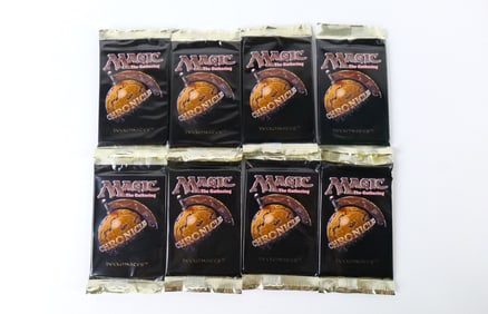 Lot of 8 Magic the Gathering Chronicles Sealed Trading Card Packs
