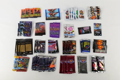 Lot of DC Comics Sealed Trading Card Packs
