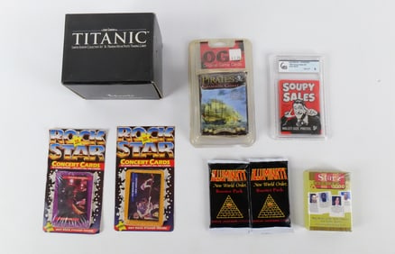 Group Lot of Trading and Trading Card Games Packs/Sets