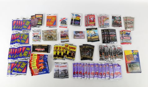 Group Lot of Vehicle and Craftsman Sealed Trading Card Packs