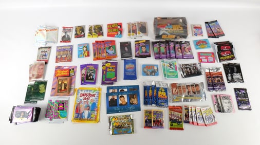 Group Lot of Music Related Trading Card Packs