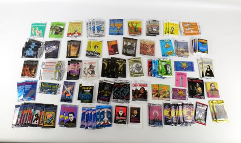 Group Lot of Art, Sci-Fi, and Misc Trading Card Packs