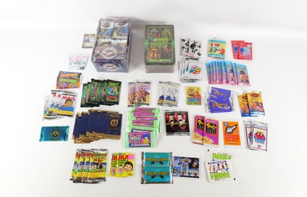 Group Lot of Mixed Sealed Trading Cards. Various Themes