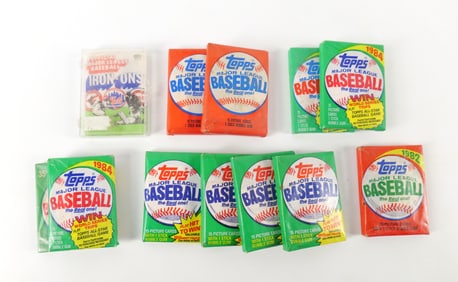 Group Lot of Baseball Wax Packs