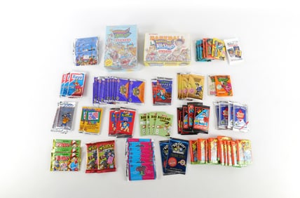 Group Lot of Sealed Sports Kids and Parady Sports Packs