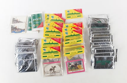 Lot of Horse Racing Sealed Trading Card Sets/Packs