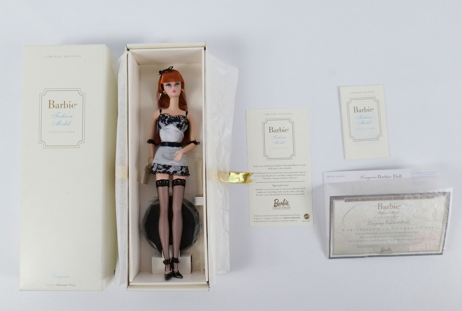 Lingerie #6 Silkstone Limited Edition Barbie Doll: Lingerie #6 Silkstone Limited Edition Barbie Doll - Fashion Model Collection. New in Box. All invoices must be paid within 24 hours of the sale. We offer multiple shipping options, please read the shi