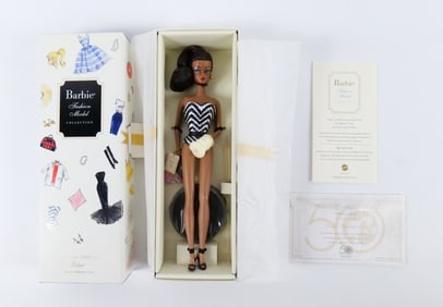 Debut Silkstone 50th Anniversary Barbie Doll - AA Version