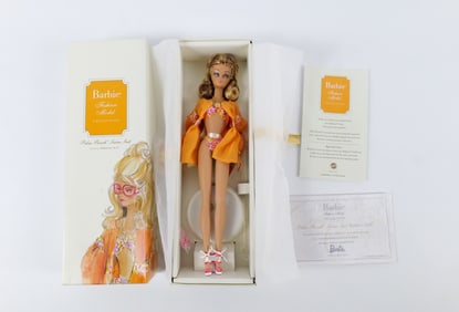 Palm Beach Swim Suit Silkstone Limited Edition Barbie Doll