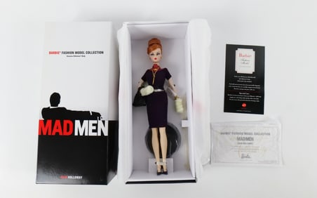 Joan Holloway Silkstone Mad Men Limited Edition Barbie Doll