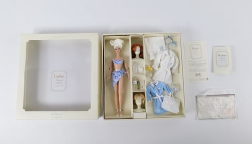 Spa Getaway Giftset - Limited Edition Silkstone Barbie Doll with Accessories