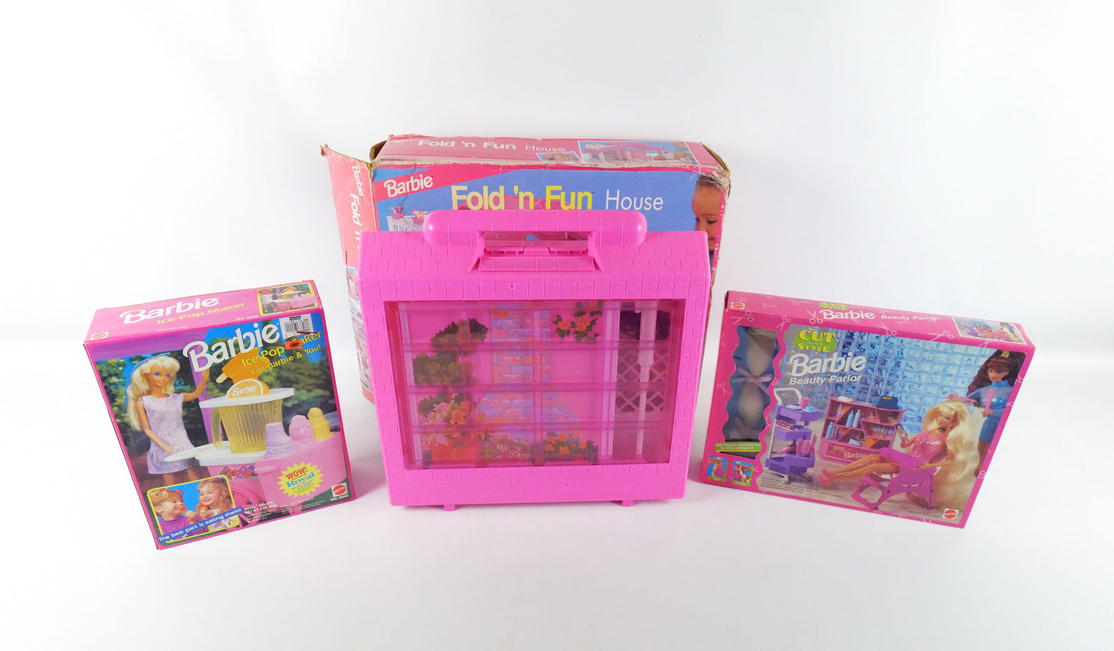 Lot of 3 Barbie Playsets (1 of 10)