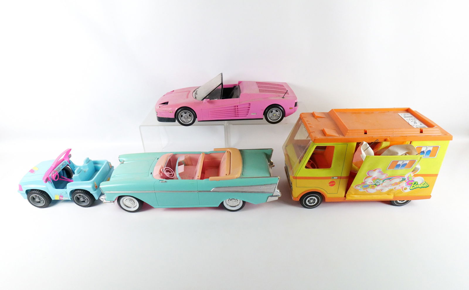 Lot of 4 Barbie Vehicles (1 of 10)