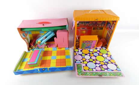 Lot of 2 Vintage Playsets