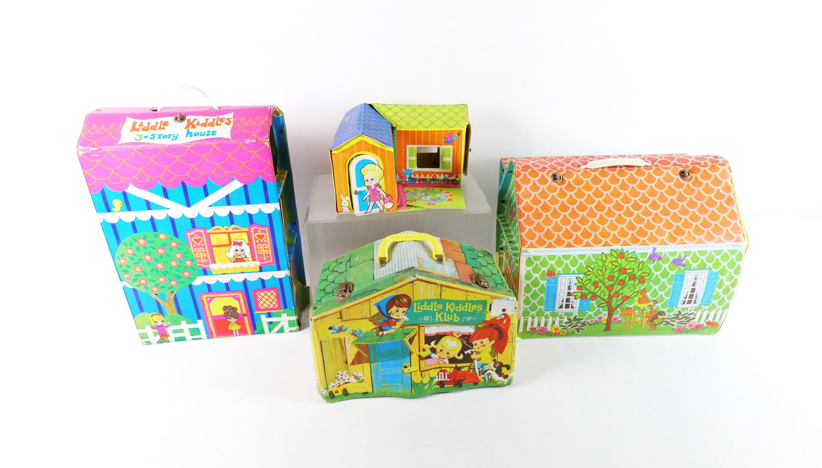 Lot of 4 Vintage Liddle Kiddle's Playsets (1 of 13)