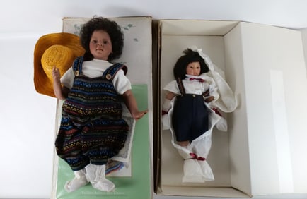 Lot of 2 Great American Doll Company Dolls