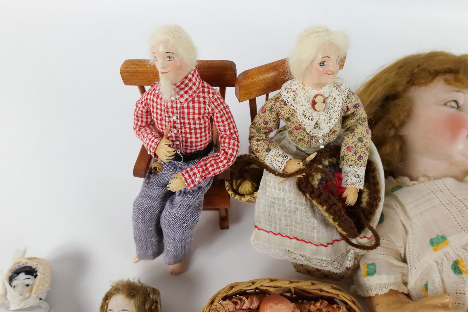 Lot of Antique to Contemporary Dolls - 2