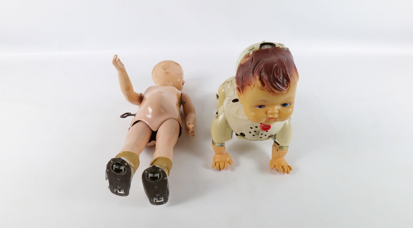 Lot of 2 Mechanical Dolls (1 of 15)
