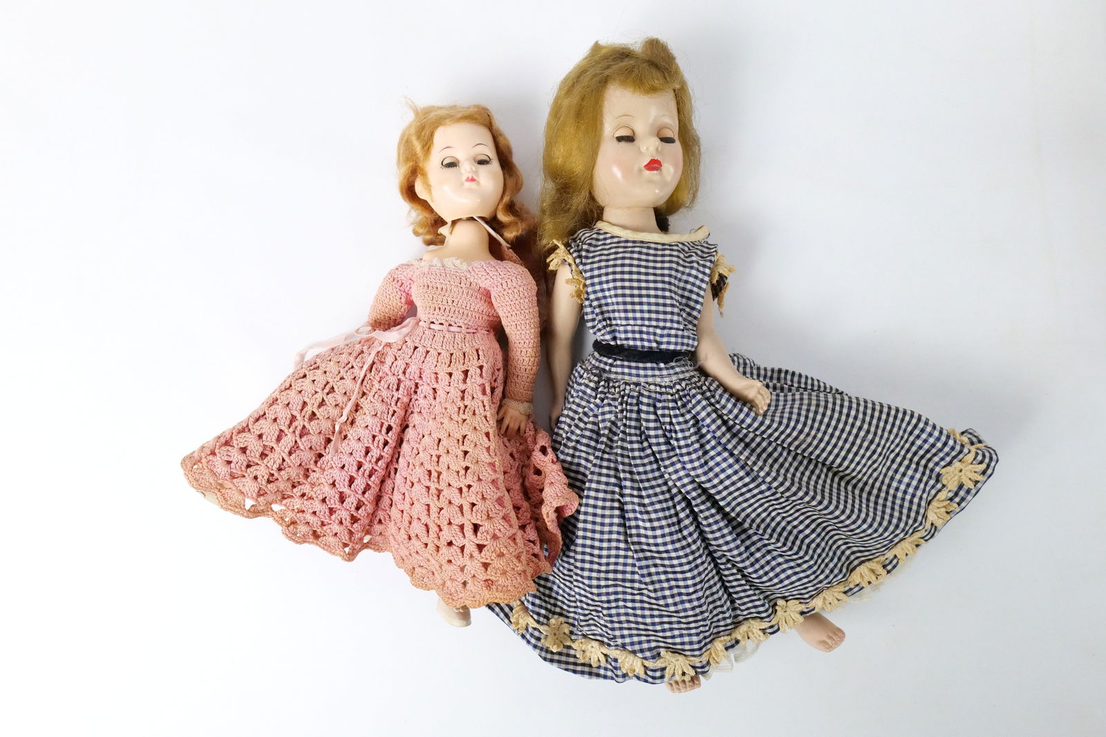 Lot of Vintage Plastic and Vinyl Dolls - 2