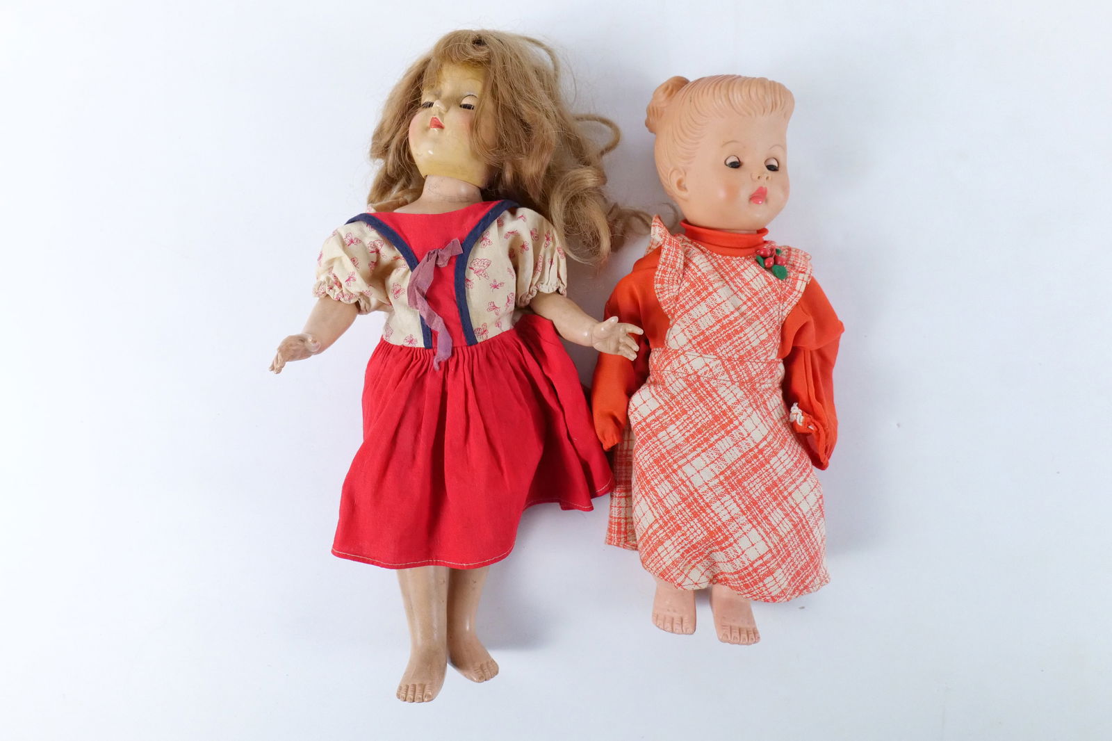 Lot of Vintage Plastic and Vinyl Dolls - 4