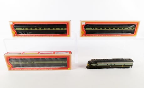 HO Gauge Erie Passenger Car Set