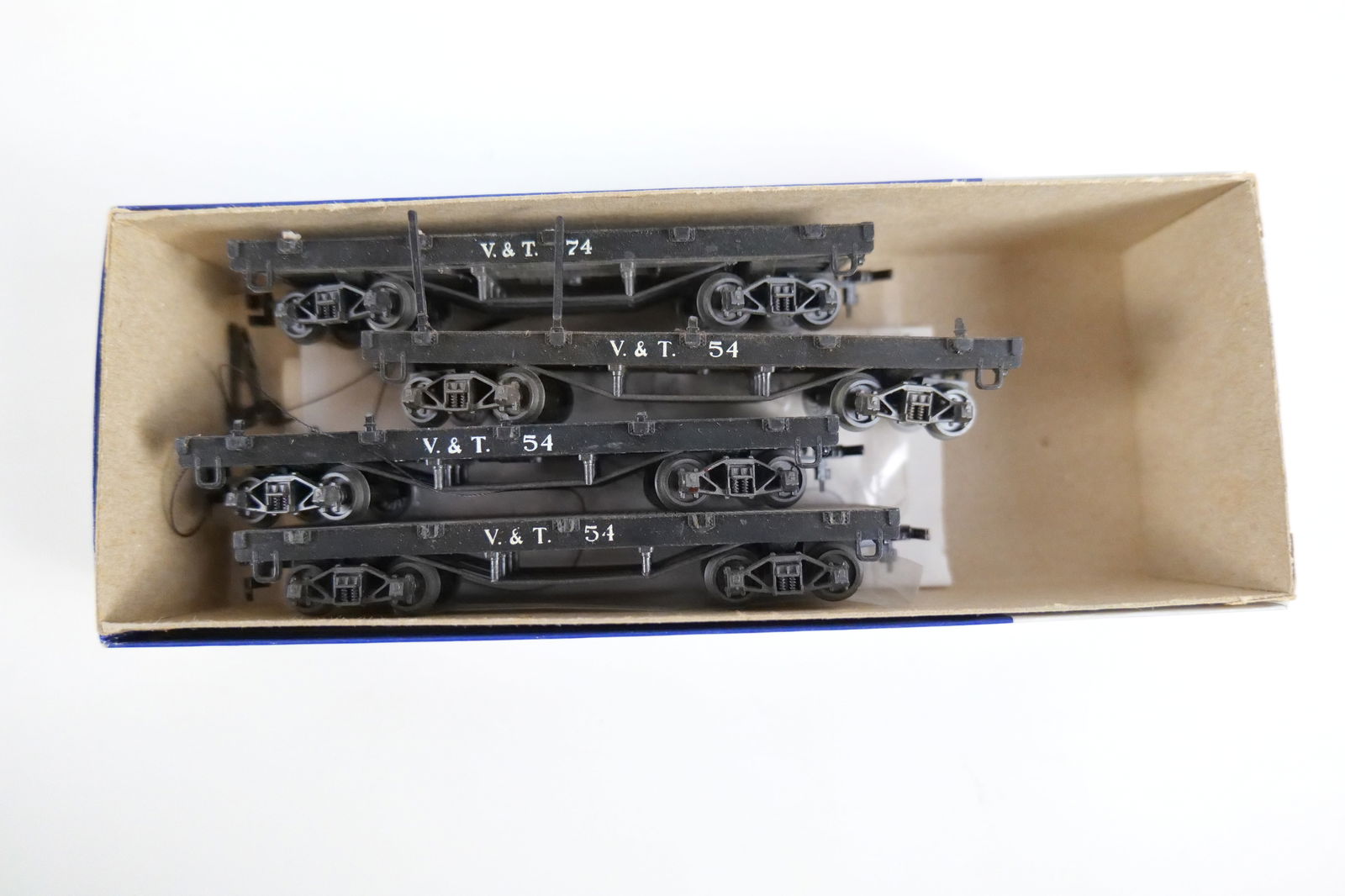 Lot of Roundhouse VT&T HO Gauge Rolling Stock - 5