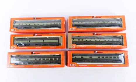Rivarossi HO Gauge Erie Passenger Car Set