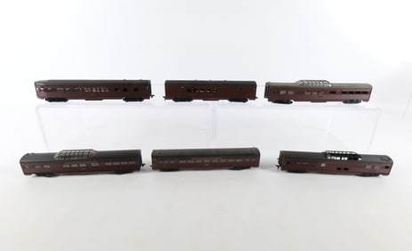 HO Gauge Pennsylvania Railroad Passenger Car Train Set