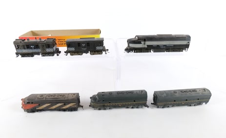 Lot of 5 HO Gauge Engines