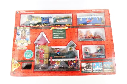 Battery Operated Animated Train Set