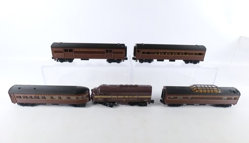 MTH O27 Pennsylvania Railroad Passenger Car Set
