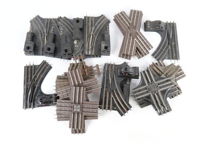 Lot of O Gauge Switch and Cross Track