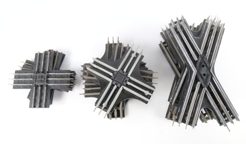 Lot of O Gauge Cross Track