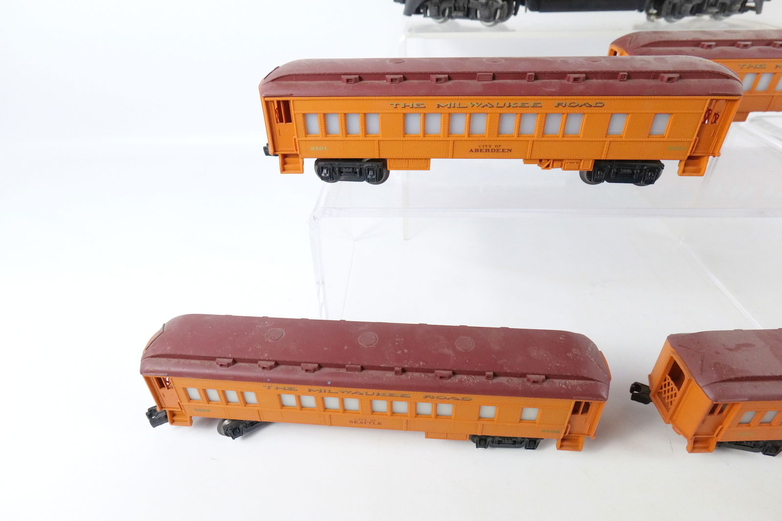 Lionel O Gauge The Milwaukee Road Passenger Car Set - 3