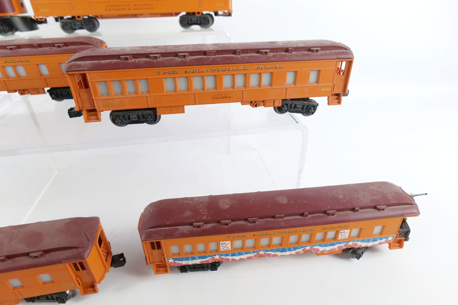 Lionel O Gauge The Milwaukee Road Passenger Car Set - 5