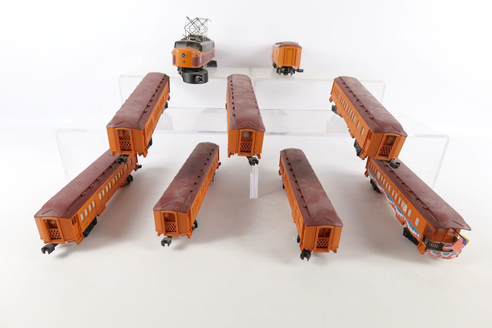 Lionel O Gauge The Milwaukee Road Passenger Car Set - 8