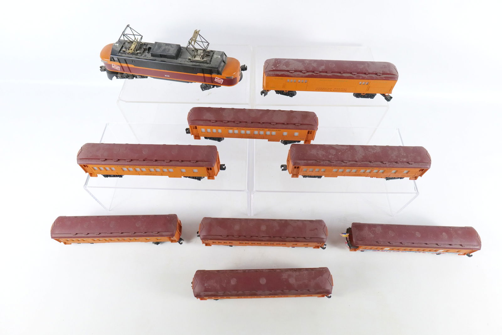 Lionel O Gauge The Milwaukee Road Passenger Car Set - 9