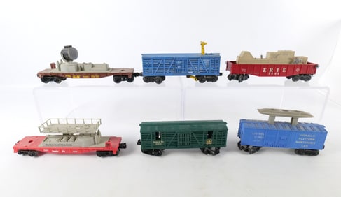 Lot of 6 Operating O27 Gauge Trains