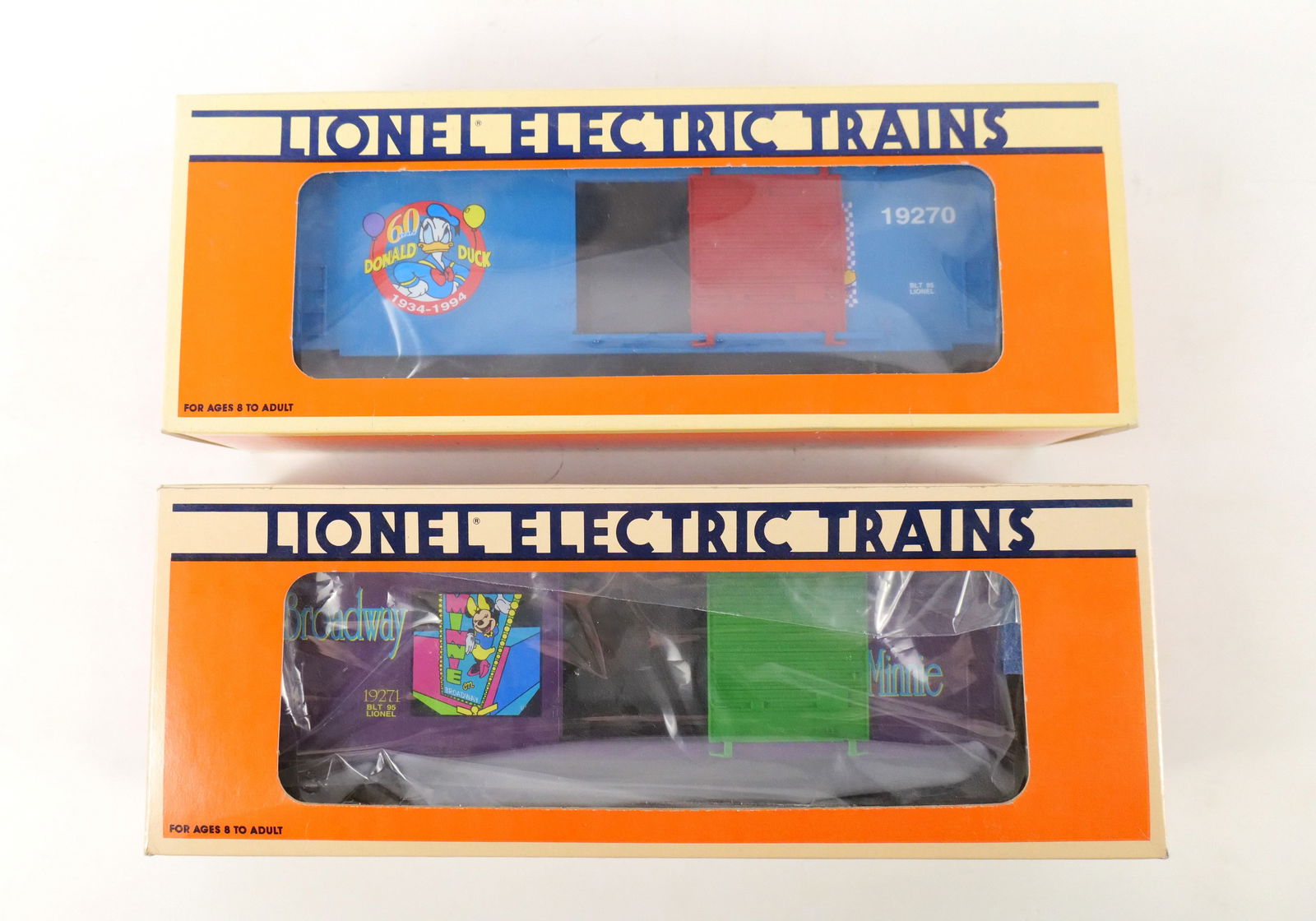 Lot of 2 Lionel O27 Disney Cars (1 of 6)