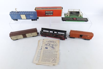 Lot of Lionel Postwar 027 gauge trains