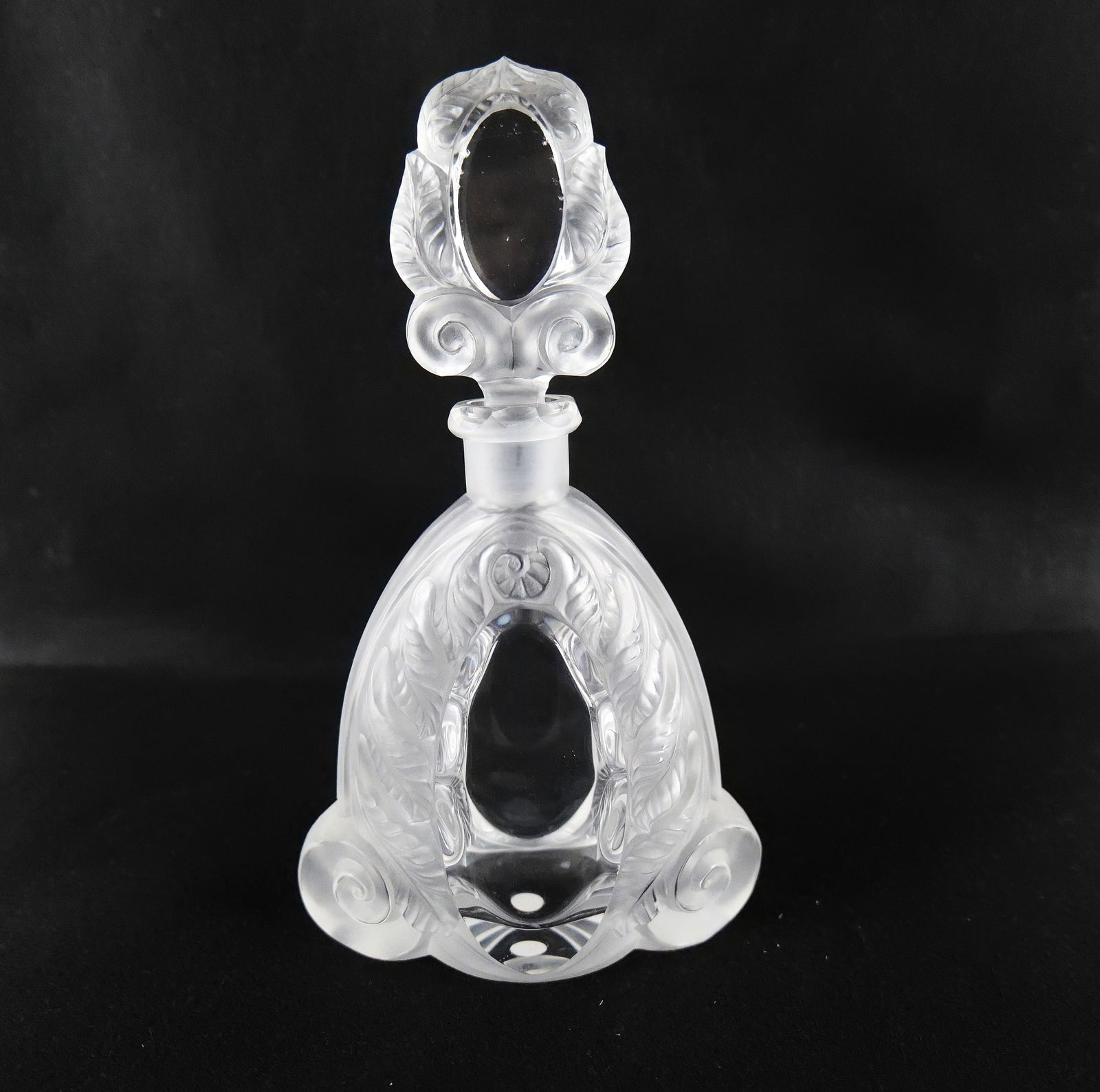 Oversized Frosted Glass Perfume Bottle (1 of 8)